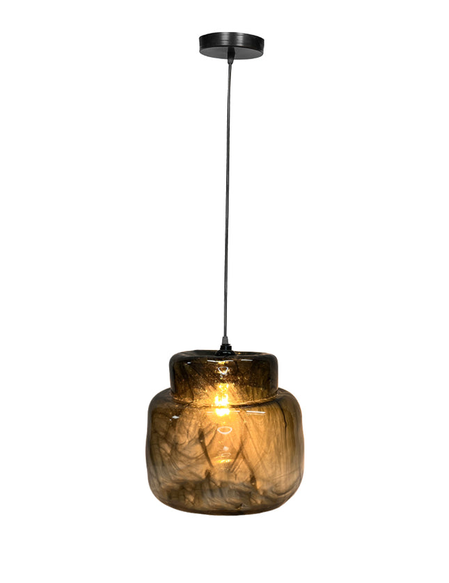 LÁMPARA PIVOTE NEGRO HUMO