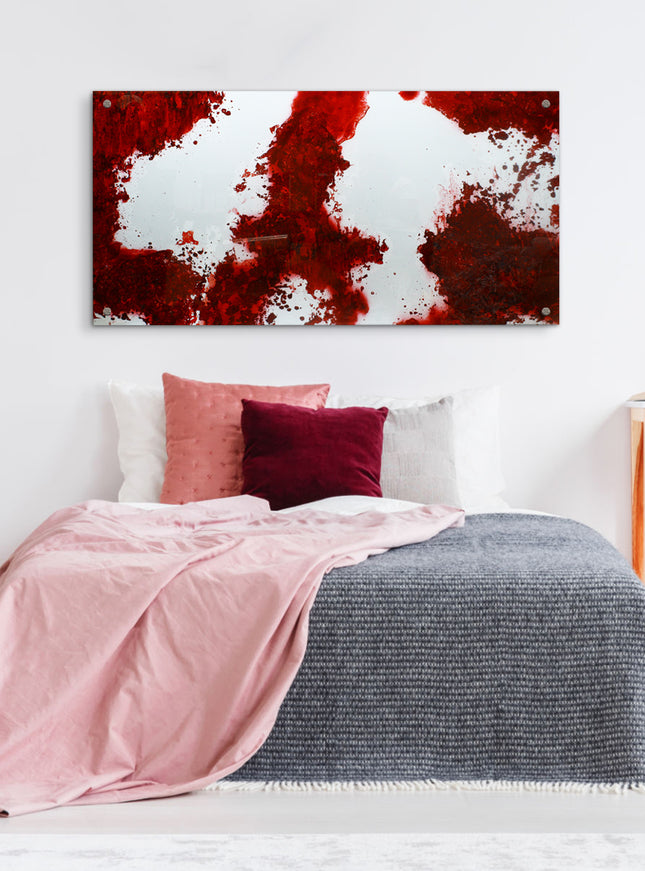 PLACA ROJO PLATINO