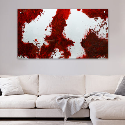 PLACA ROJO PLATINO