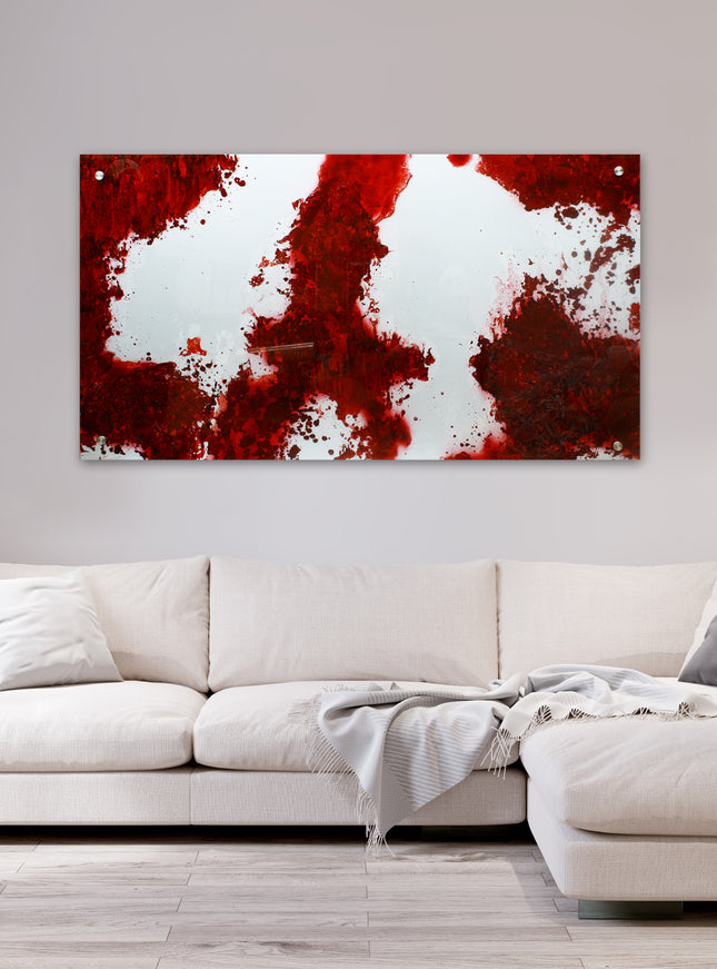 PLACA ROJO PLATINO