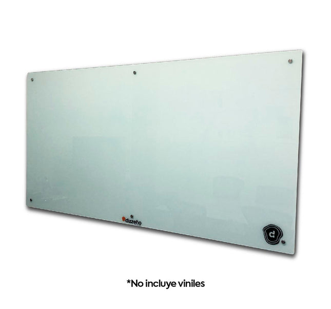 PIZARRA DE CRISTAL TEMPLADO 2.50 X 1.30 CM HUESO SÓLIDO