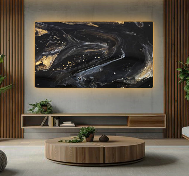 PLACA ARK NOCHE DORADA