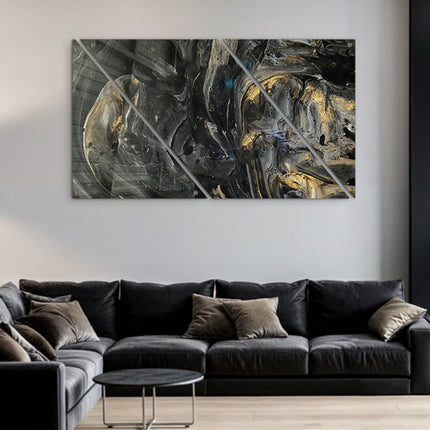 PLACA TREPART ARK NOCHE PLATEADA CON ORO 2.50X1.30 M