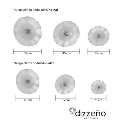 JGO PLATÓN ONDULADO NARANJA AQUA
