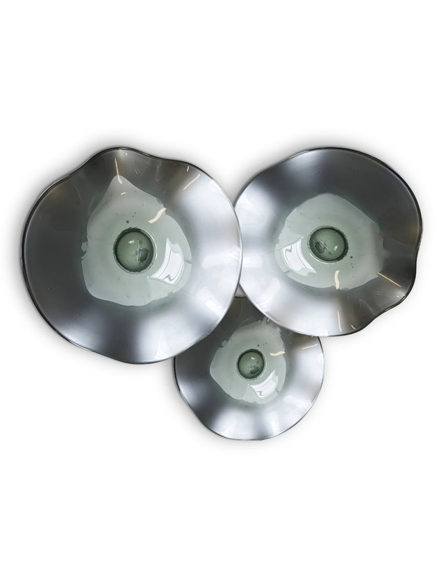 JGO PLATÓN ONDULADO PLATA DONA