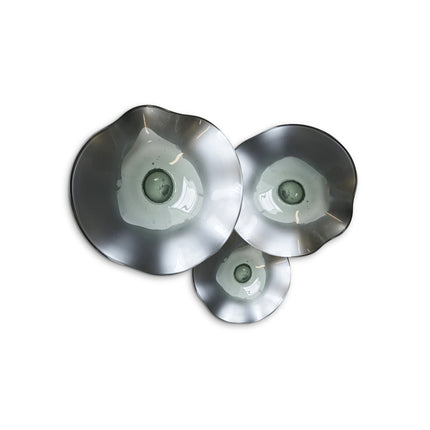 JGO PLATÓN ONDULADO PLATA DONA