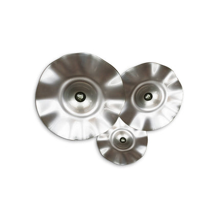 JGO PLATÓN ONDULADO PLATA SÓLIDO