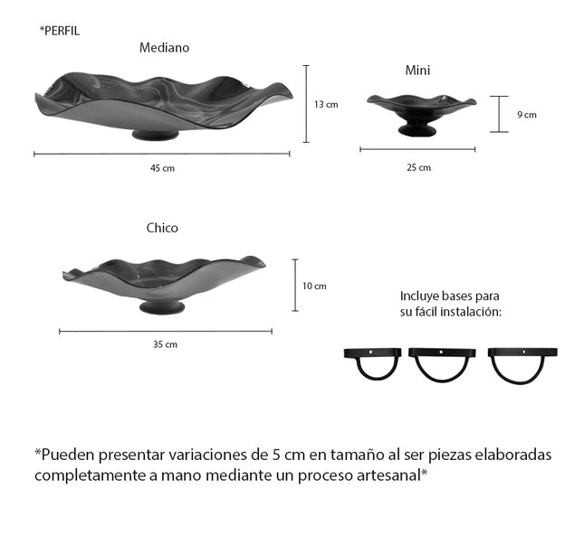 JGO PLATÓN ONDULADO AVEJENTADO ROJO