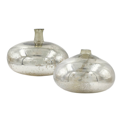 SET JARRONES PIEDRA LUNAR JUMBO 2 PZAS