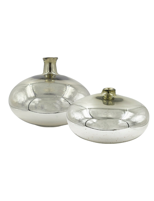 SET JARRONES PIEDRA LUNAR JUMBO 2 PZAS