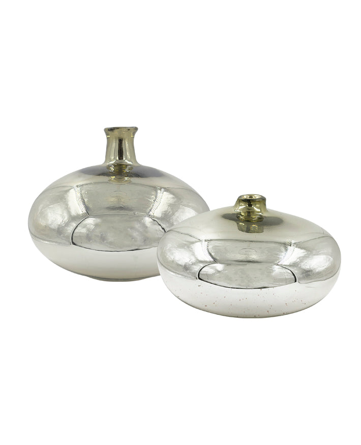SET JARRONES PIEDRA LUNAR JUMBO 2 PZAS