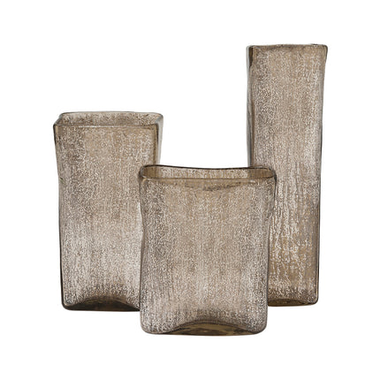 SET JARRONES RECTANGULAR 3 PZAS