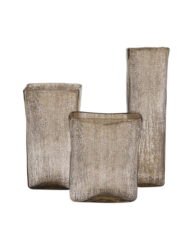 SET JARRONES RECTANGULAR 3 PZAS