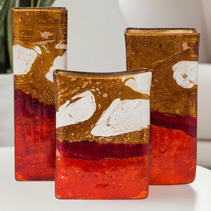 SET JARRONES RECTANGULAR 3 PZAS