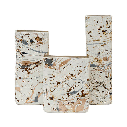 SET JARRONES RECTANGULAR 3 PZAS