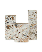 SET JARRONES RECTANGULAR 3 PZAS