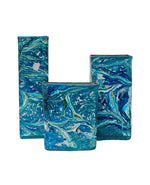SET JARRONES RECTANGULAR 3 PZAS