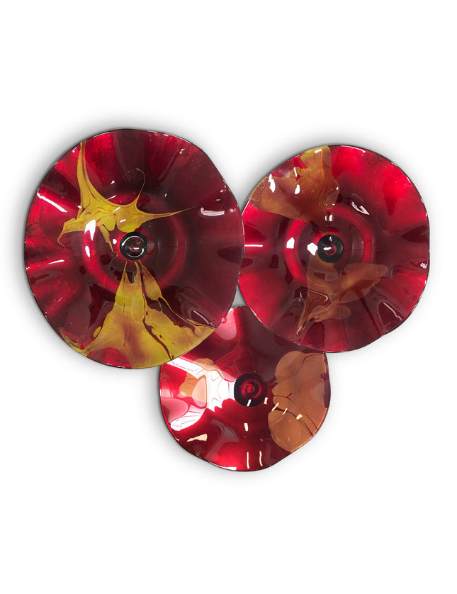 JGO PLATÓN ONDULADO ROJO AQUA