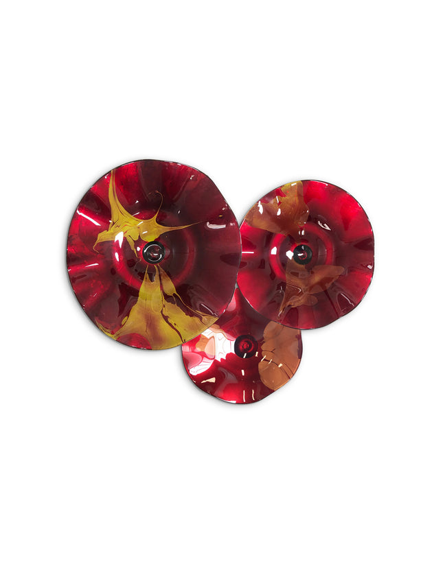 JGO PLATÓN ONDULADO ROJO AQUA