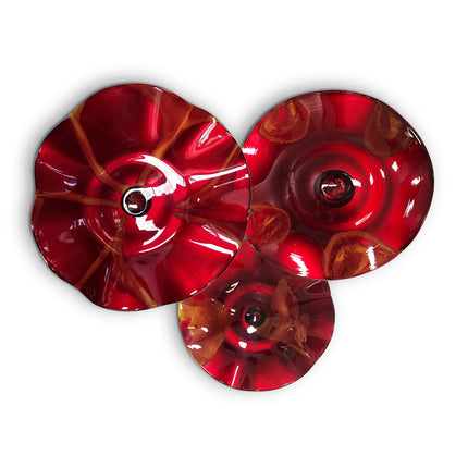 JGO PLATÓN ONDULADO ROJO CLÁSICO