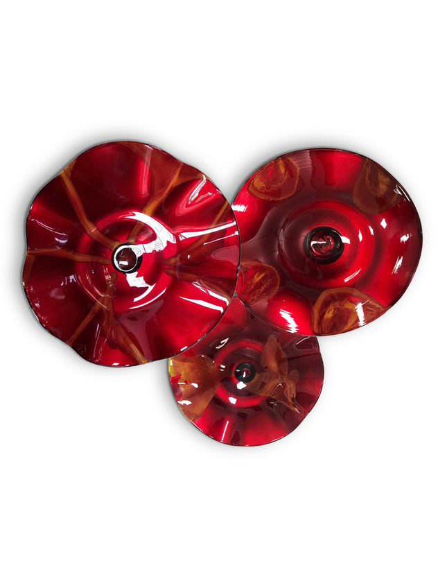 JGO PLATÓN ONDULADO ROJO CLÁSICO