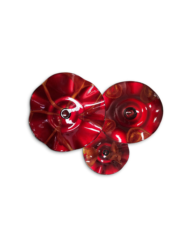 JGO PLATÓN ONDULADO ROJO CLÁSICO