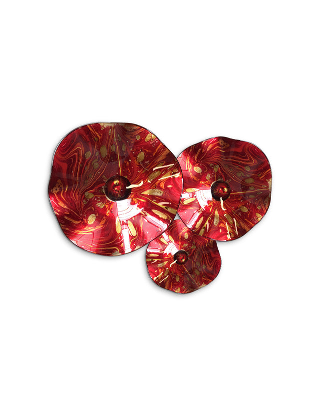 JGO PLATÓN ONDULADO ROJO DUARTE