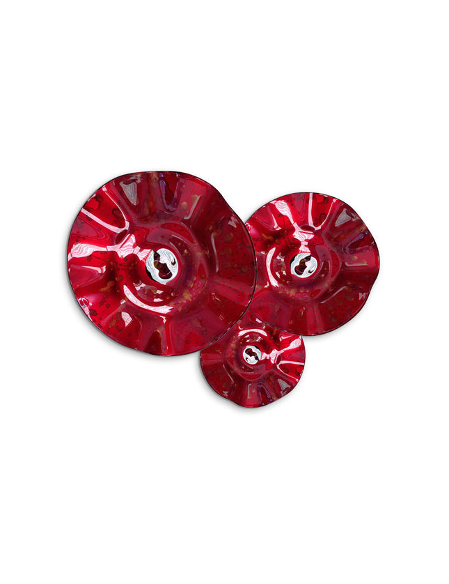 JGO PLATÓN ONDULADO ROJO LLUVIA