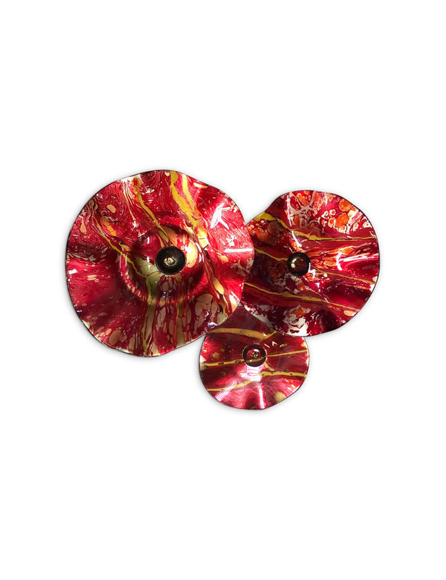 JGO PLATÓN ONDULADO ROJO MENTOLADO