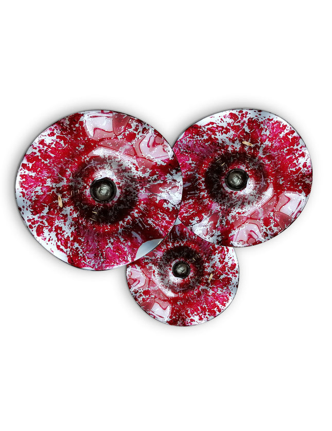 JGO PLATÓN ONDULADO ROJO PLATINO