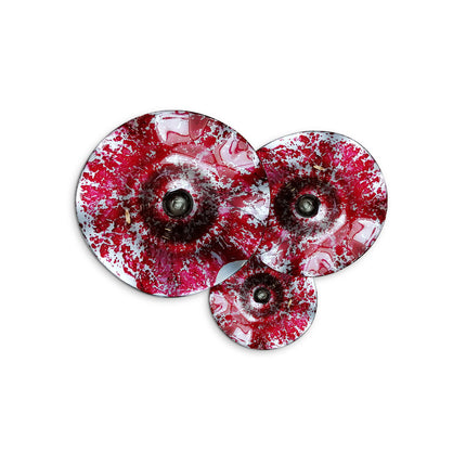 JGO PLATÓN ONDULADO ROJO PLATINO