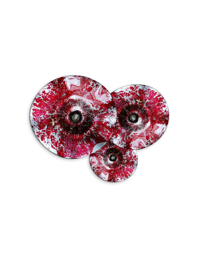 JGO PLATÓN ONDULADO ROJO PLATINO