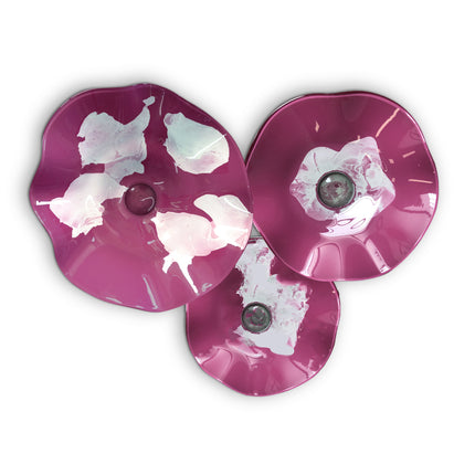 JGO PLATÓN ONDULADO ROSA AQUA