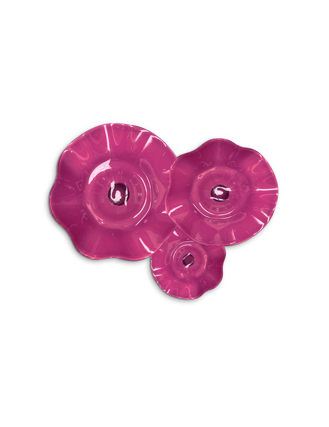 JGO PLATÓN ONDULADO ROSA SÓLIDO