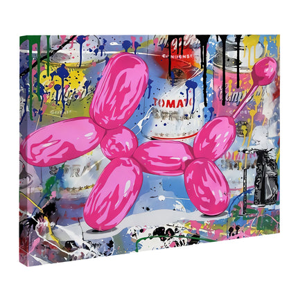 CUADRO PINK DOGGY - 166 X 126 CM