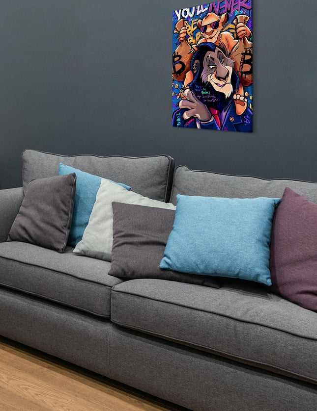 CUADRO UNCLE SCAR - 41 X 26 CM