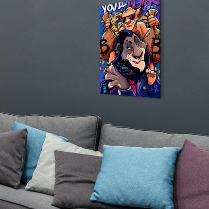 CUADRO UNCLE SCAR - 41 X 26 CM