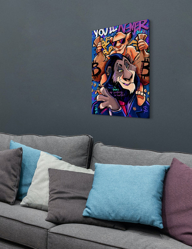 CUADRO UNCLE SCAR - 41 X 26 CM