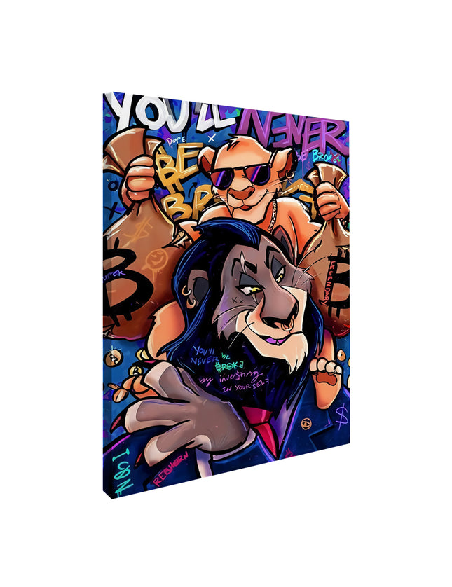 CUADRO UNCLE SCAR - 41 X 26 CM