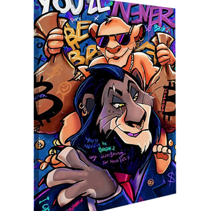 CUADRO UNCLE SCAR - 41 X 26 CM