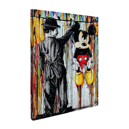 CUADRO MICKEY PAINTING - 41 X 26 CM