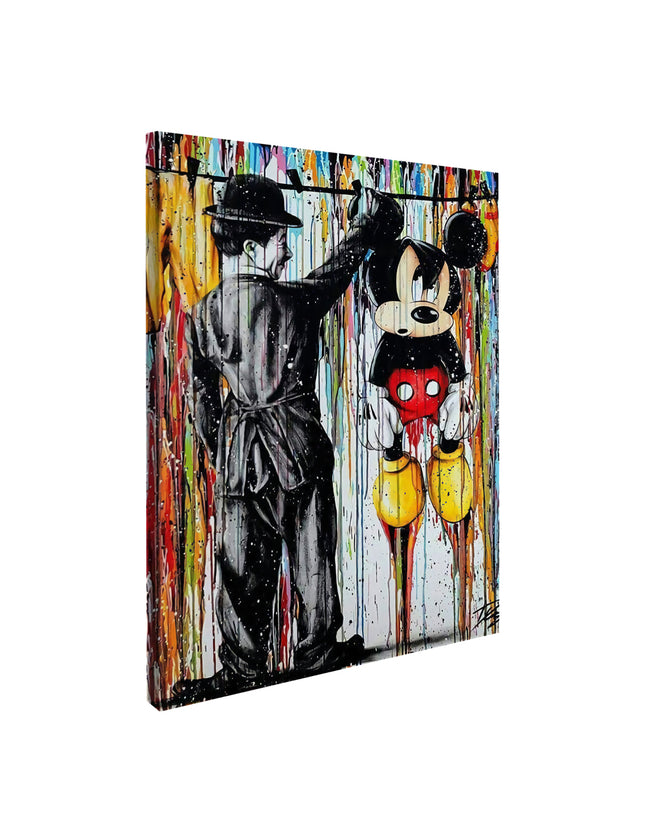 CUADRO MICKEY PAINTING - 41 X 26 CM