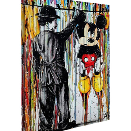 CUADRO MICKEY PAINTING - 41 X 26 CM