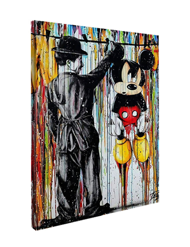 CUADRO MICKEY PAINTING - 41 X 26 CM
