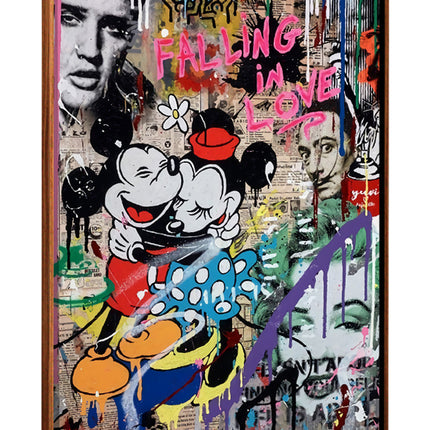 CUADRO FALLING IN LOVE - 126 X 86 CM