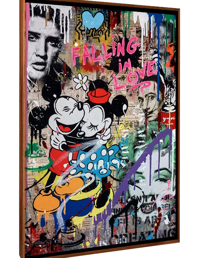 CUADRO FALLING IN LOVE - 126 X 86 CM