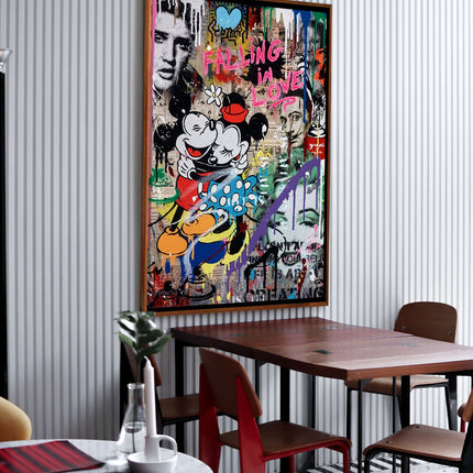 CUADRO FALLING IN LOVE - 126 X 86 CM