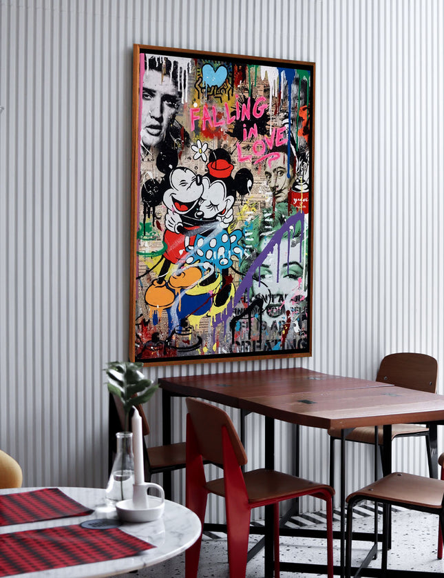 CUADRO FALLING IN LOVE - 126 X 86 CM