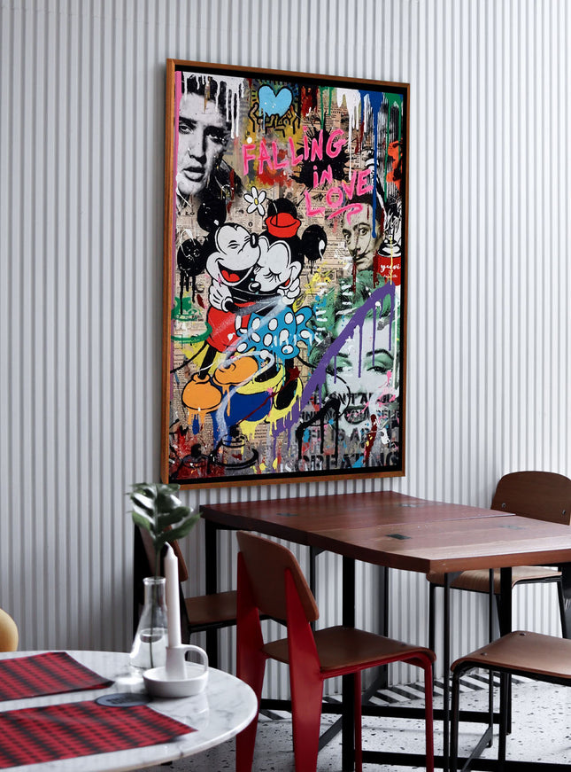 CUADRO FALLING IN LOVE - 126 X 86 CM