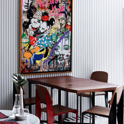 CUADRO FALLING IN LOVE - 126 X 86 CM